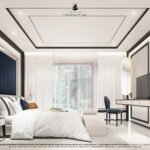 תכנית דירת חדר שינה 1 בגודל 51 מ"ר Ambassador Suite פרויקט Embassy LIFE Jomtien