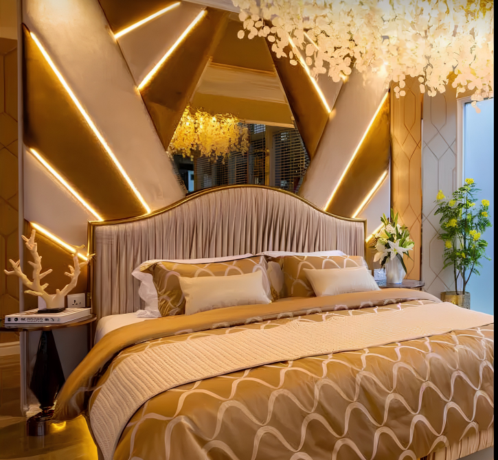 The Riviera California 2 Bedrooms - Bedroom Showroom The Riviera California 2 bedrooms luxury bedroom interior design