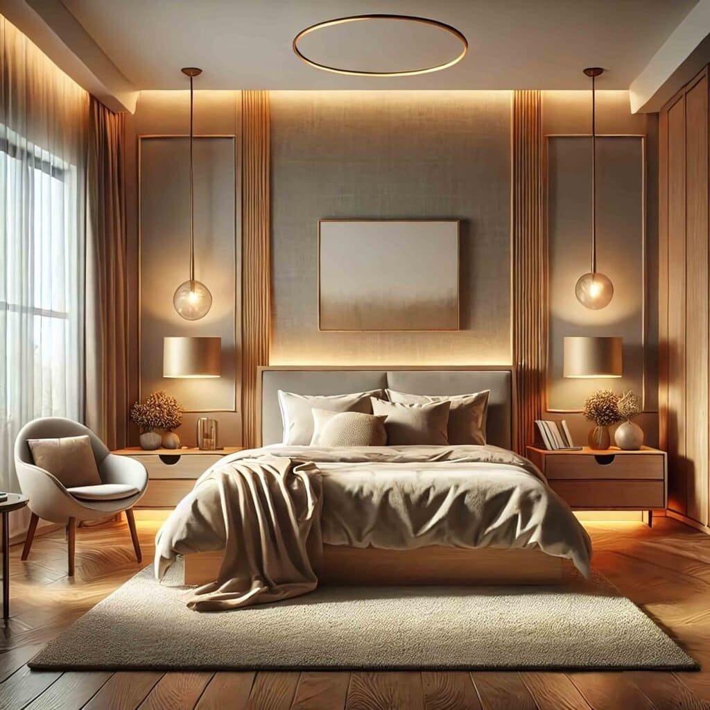 The Riviera Beverly Hills Residences Studio room interior design
