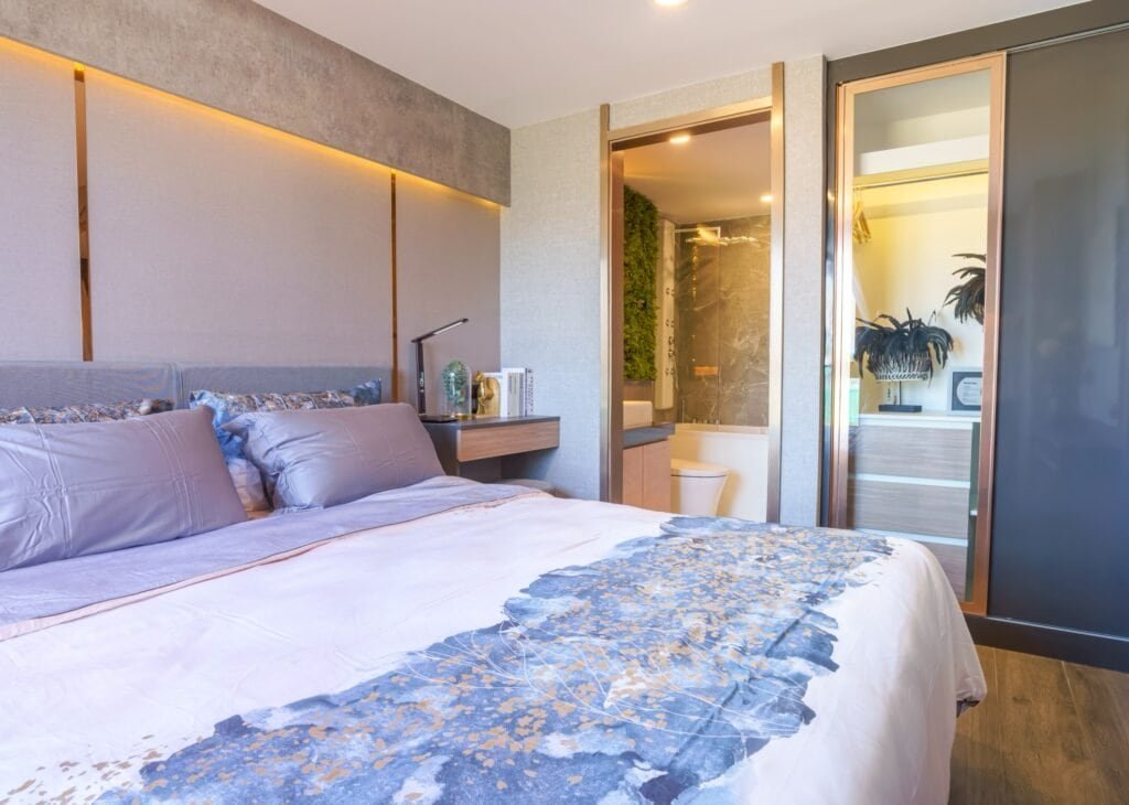 דירת חדר שינה אחד בפרויקט ECO Resort באנג סארה פטאיה