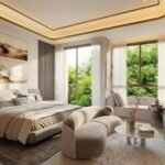 חדר שינה יוקרתי בוילת Auphoria, פרויקט Lumina Luxury Pool Villa פאטיה