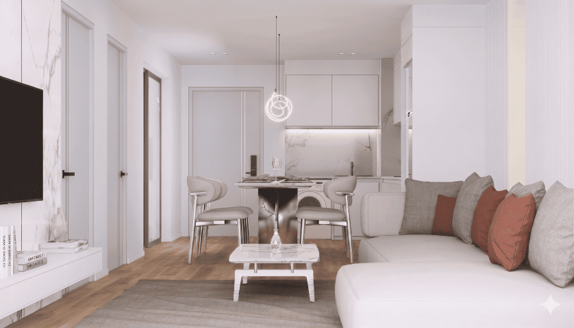 Siam Oriental Oasis 2 Bedrooms Siam Oriental Oasis 2 Bedroom condo interior design Pratumnak Pattaya
